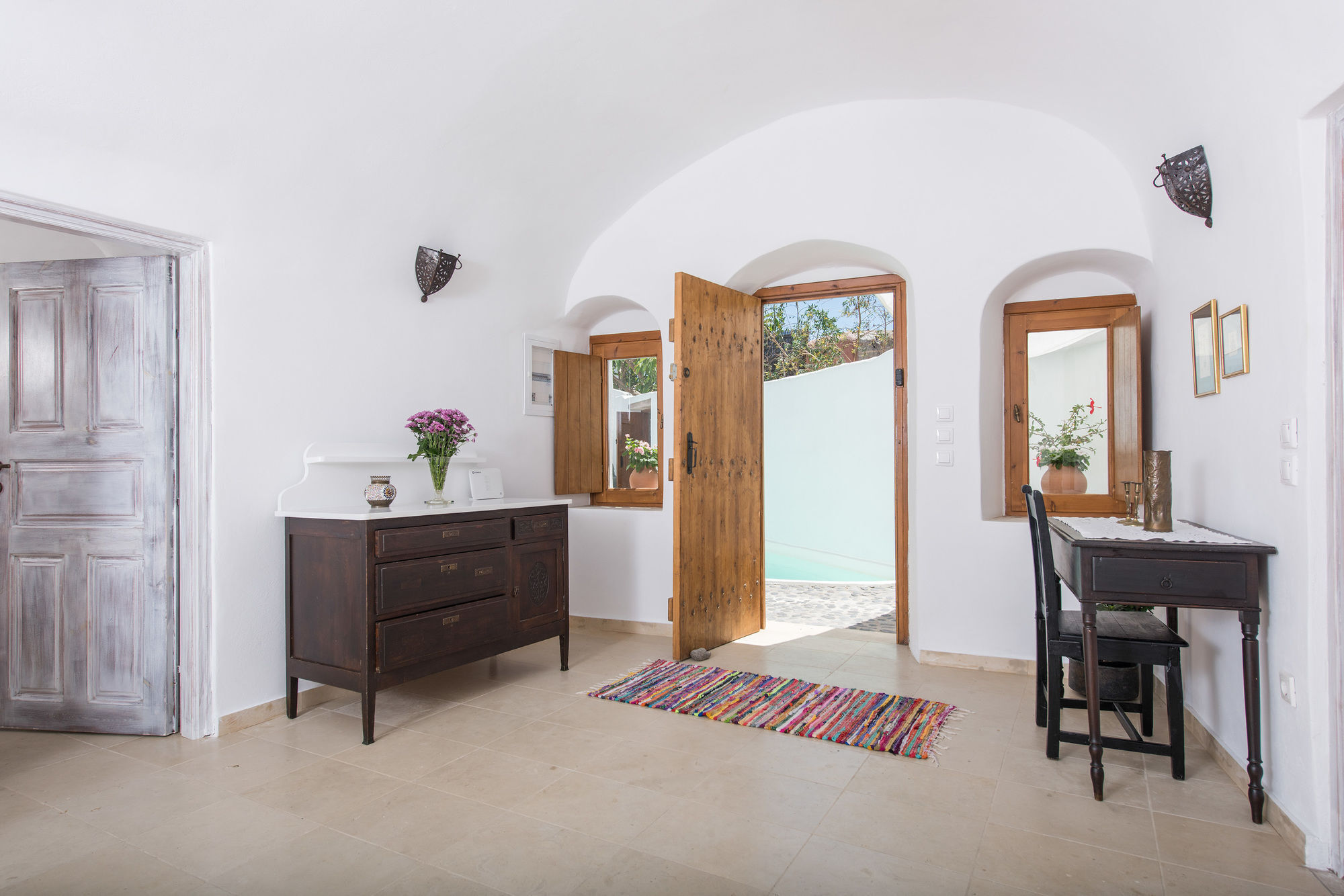Villa Klytia Megalochori  Luaran gambar